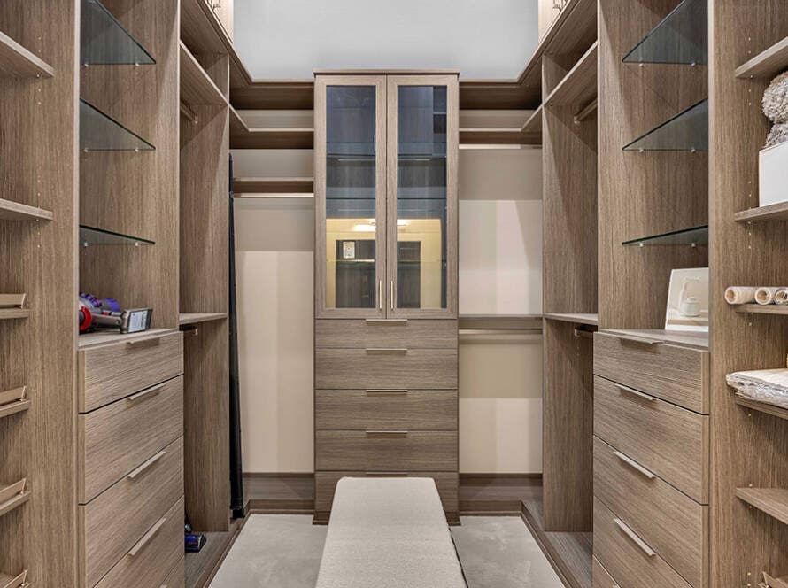 Custom Walk In Closet and Bath Remodel