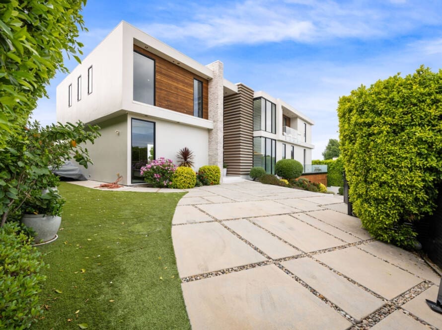 Driveway Of A Contemporary House With A Garden Are 2025 02 11 18 47 12 Utc Scaled 1 Scaled