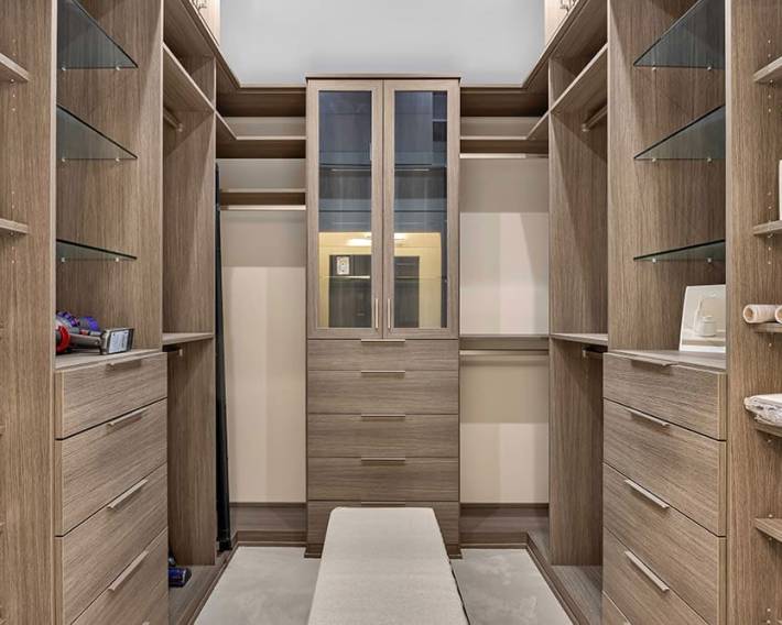 Custom Walk In Closet and Bath Remodel