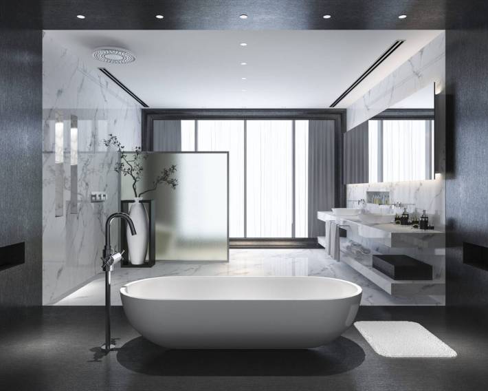 Modern Black Stone Bathroom With Luxury Tile Decor 2025 01 09 09 49 35 Utc Scaled 1 Scaled